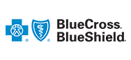 Blue Cross Blue Shield logo for dental coverage and affordable payment plans.