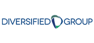 Diversified Group logo. Maximize dental coverage with affordable dentist and payment plans. Blue and white color scheme.