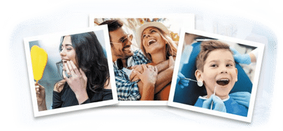 Use it or Lose it1 3 Collage Of Candid Patient And Family Photos In Polaroid Style